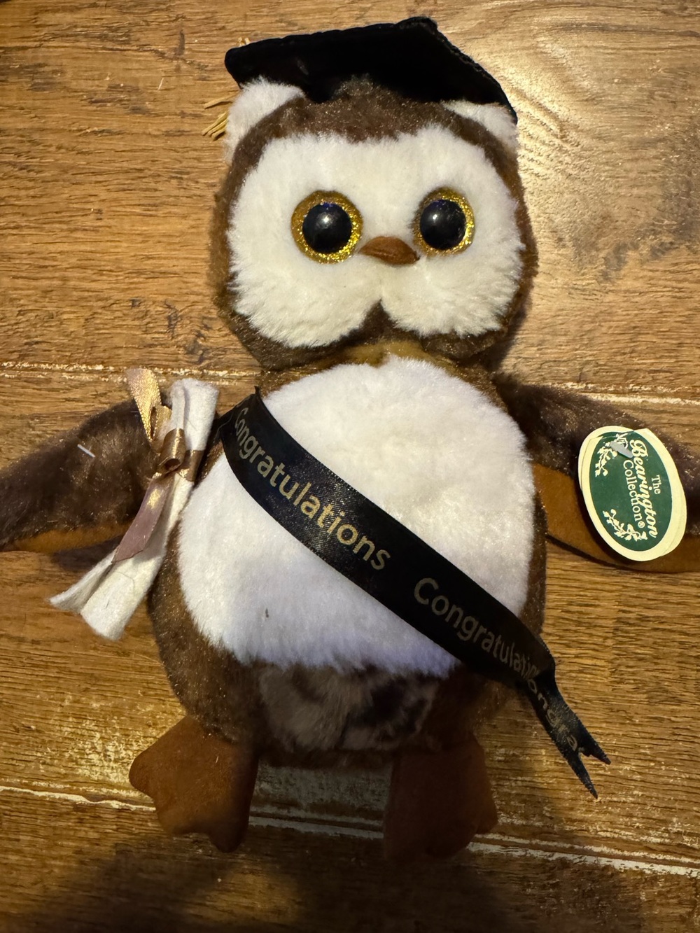 Graduation owl the bearington collection New w/ tags 8 inch
